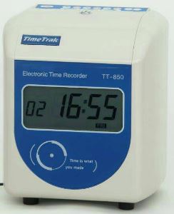 TimeTrak TT-850雙色微電腦打卡鐘....台灣製造